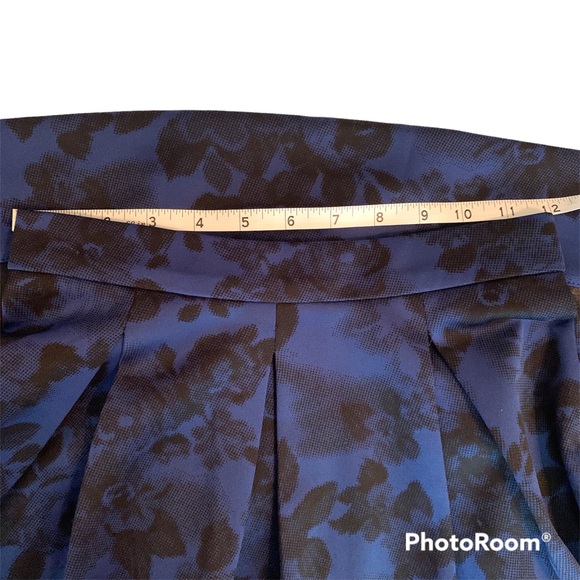 Aqua midi ball skirt. Black and Blue. Size : XS - Picture 13 of 13
